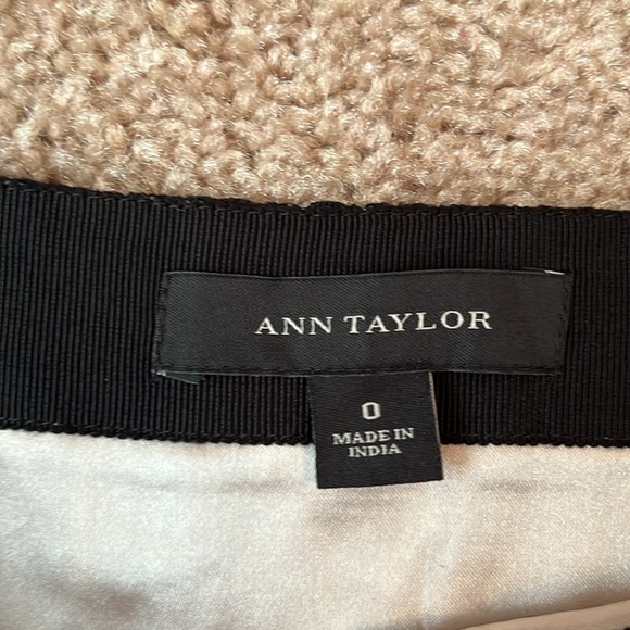 Ann Taylor Lace Sequin Pencil Skirt - Picture 3 of 8